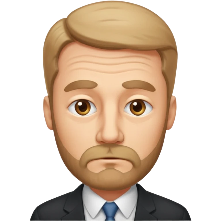 Tired caucasian male business man

marked baggy eyes, light beard emoji
