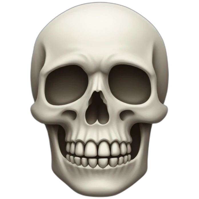 Tête de mort emoji