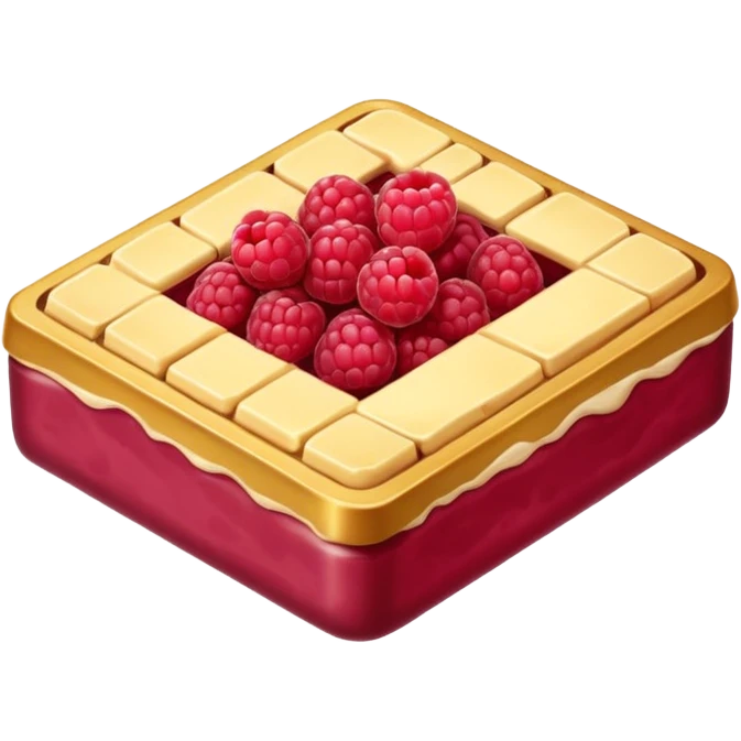 Raspberry Jam Center Bars emoji