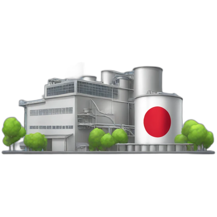 factory with Japan flag emoji