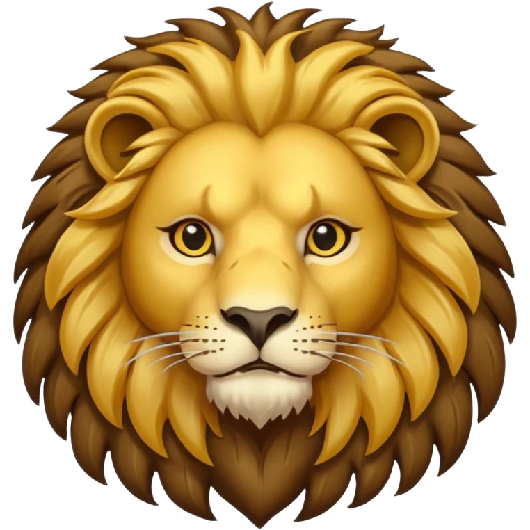 Un león con águila emoji