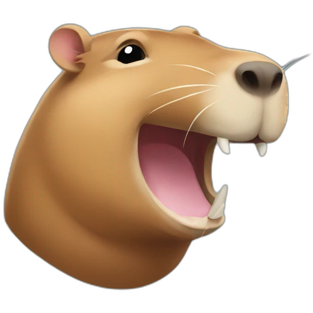capybara laughing emoji