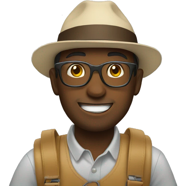 Traveling emoji emoji