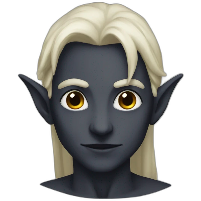 dark elf emoji