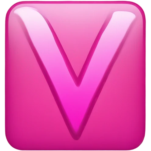 pink tick emoji