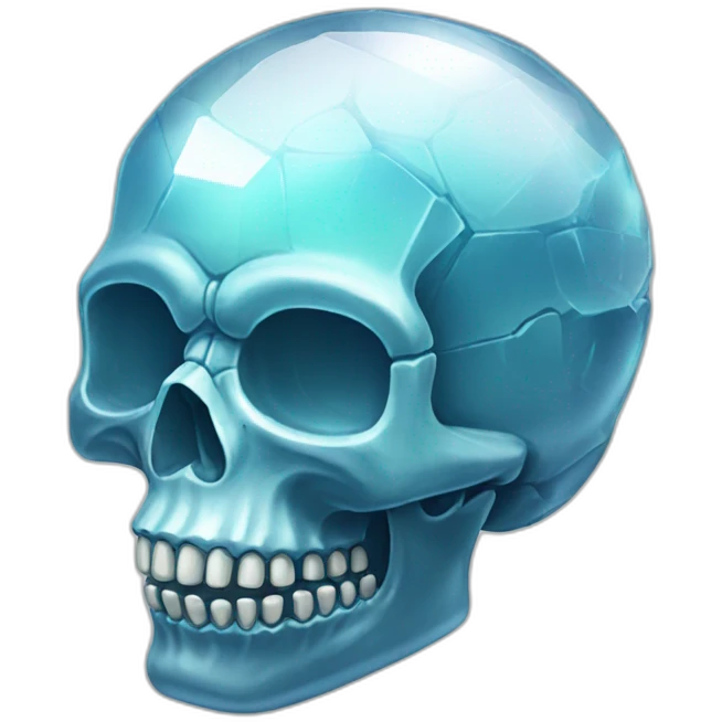 Crystal skull emoji