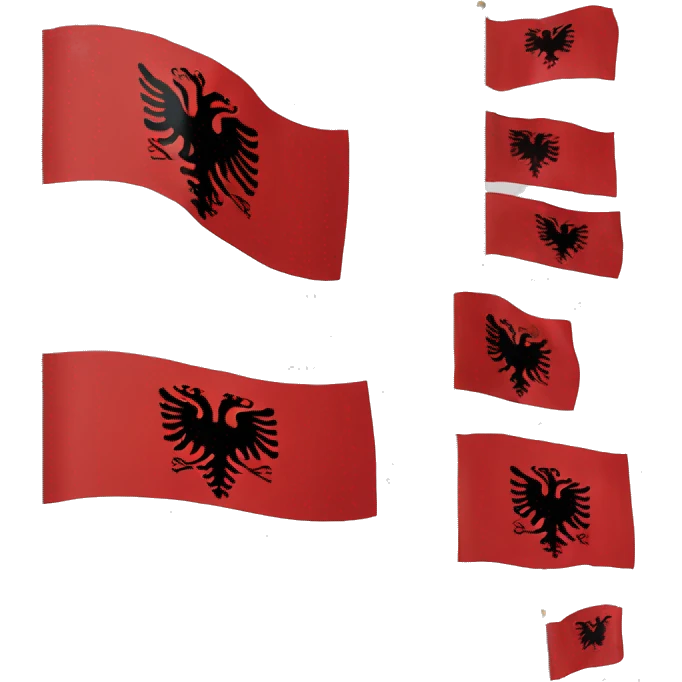 Albanian illyrian flag emoji