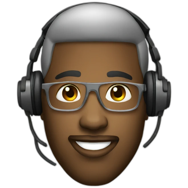 Dj music  emoji