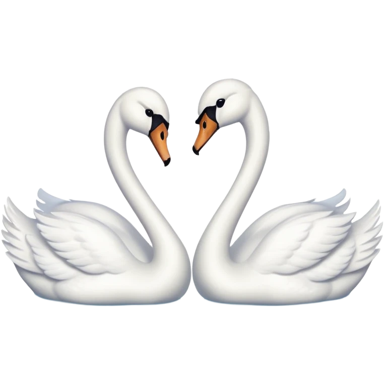 Du und ich für immer 2 swan  emoji