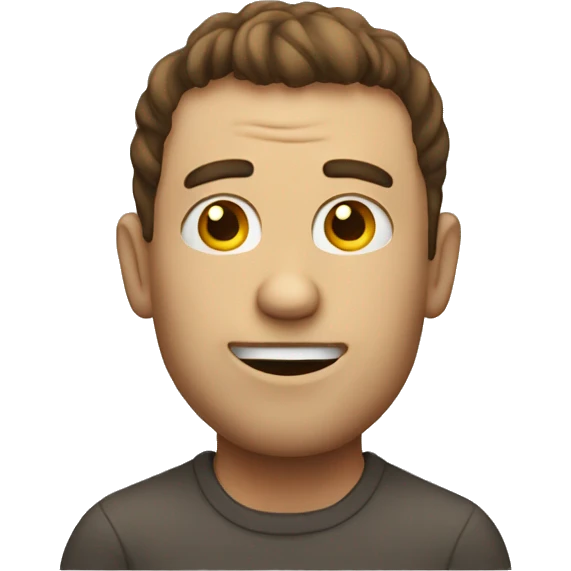 emoji guy not sure emoji