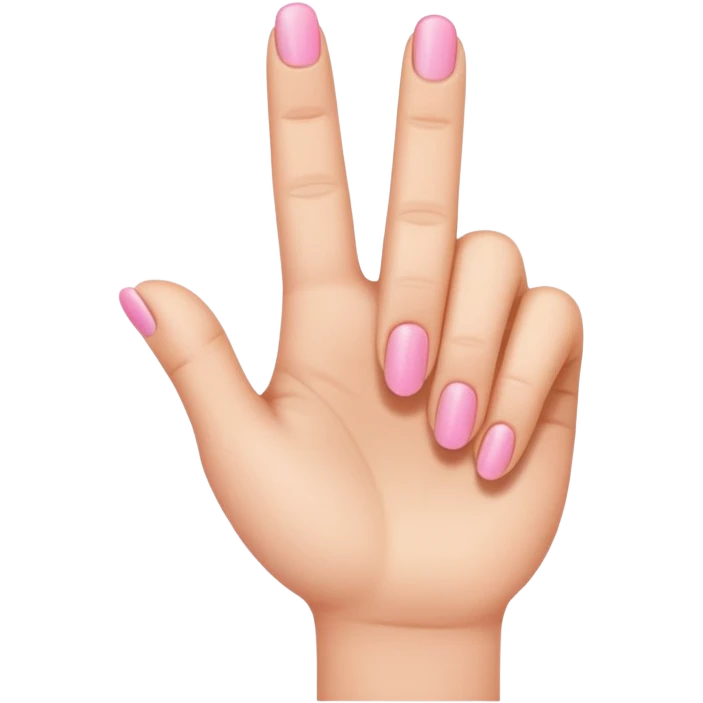 Pinky sticking up emoji