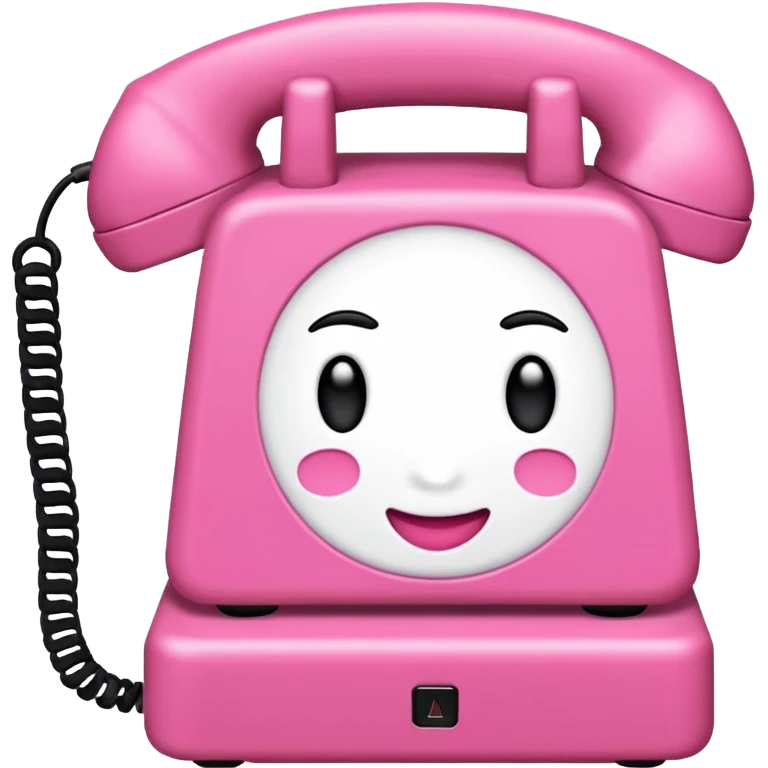 Telefon kilifi i harfi ile pembe emoji
