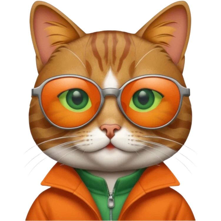 Cat wearing sunglasses emoji