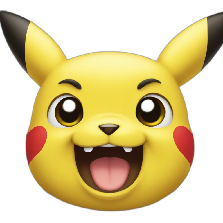 Pikachu emoji