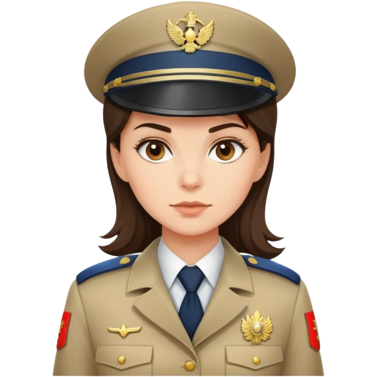 Девушка брюнетка следователь мвд россии emoji
