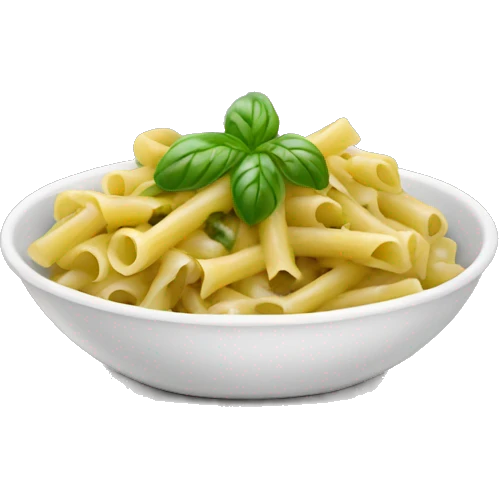 pasta with pesto emoji