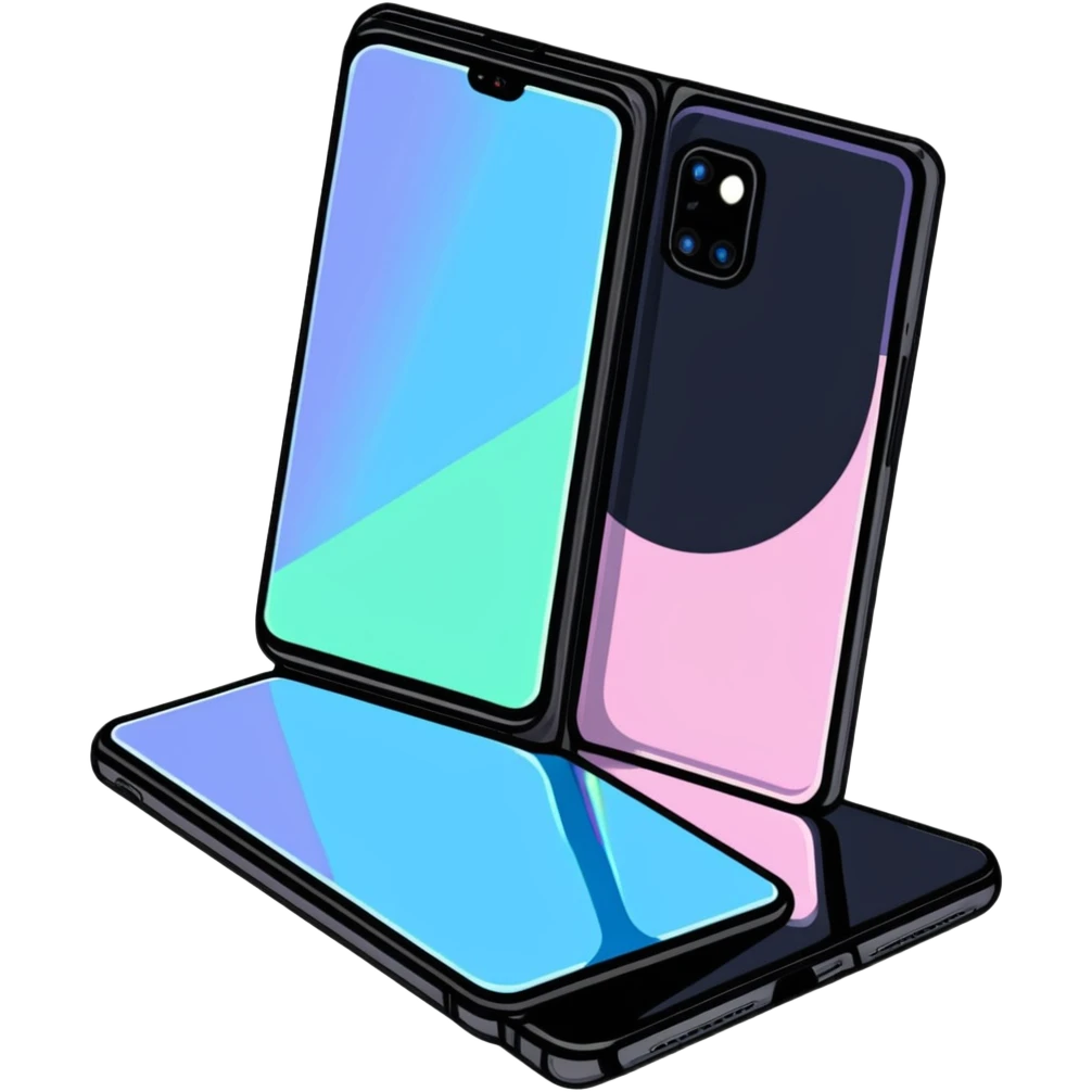 foldable holographic smartphone technology from 2025 emoji