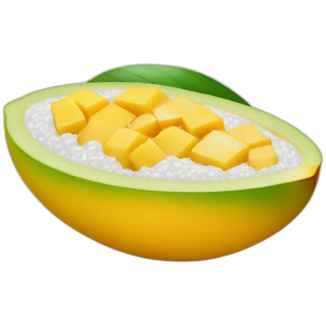 Mango sago emoji