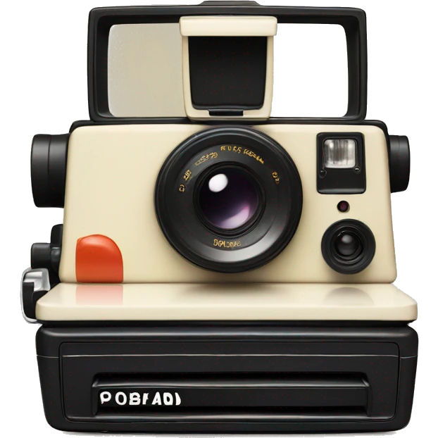 vintage polaroid camera emoji