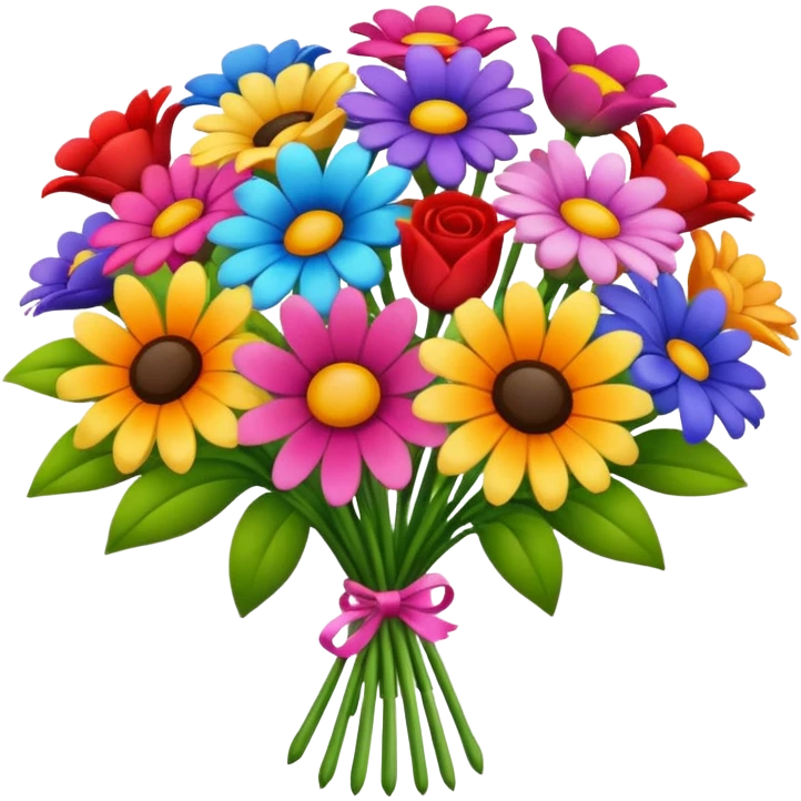 Bouquet cover emoji
