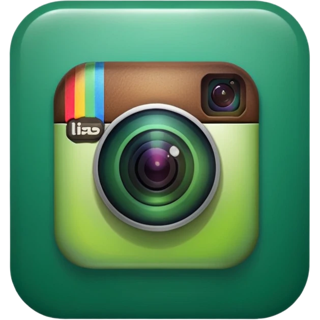 Instagram green verified logo emoji