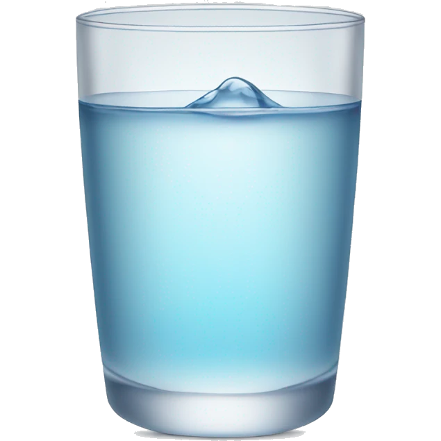 glass of water emoji