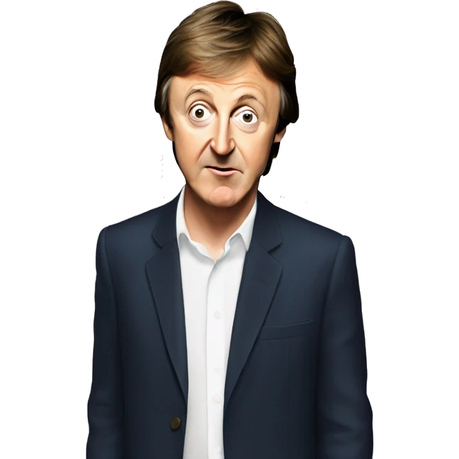 Paul McCartney ￼ emoji