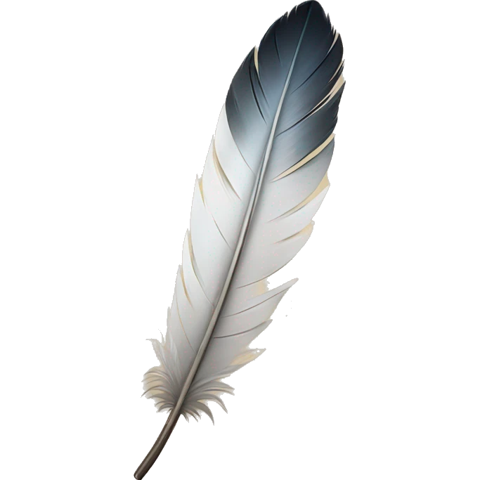 A feather quill emoji