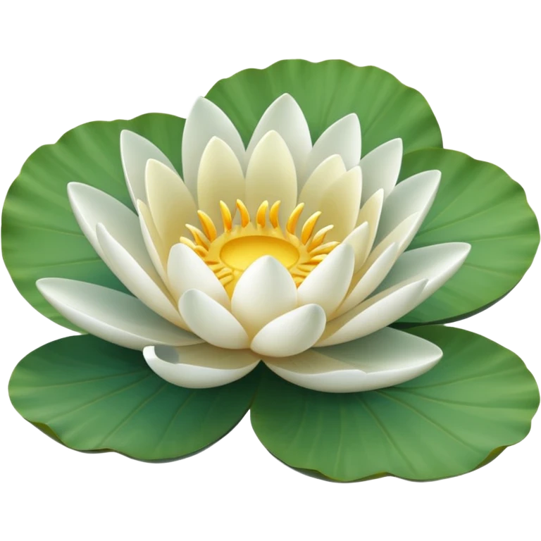 water lily  emoji