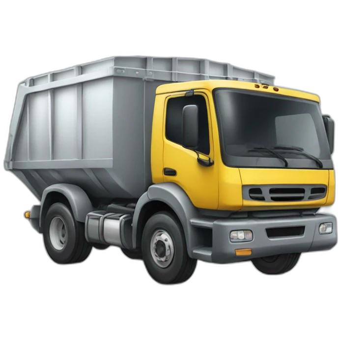 camion poubelle emoji