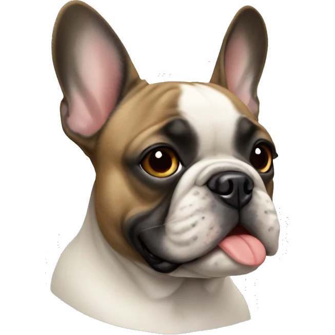 French bulldog emoji
