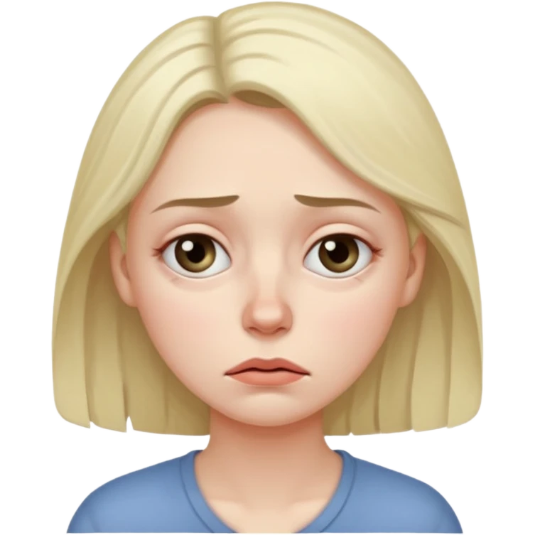 tired woman emoji