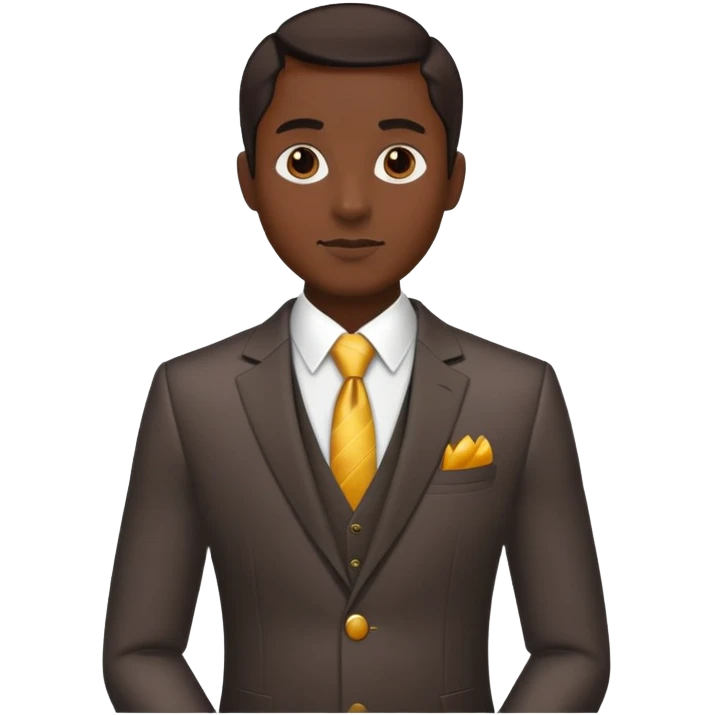 Fancy suit emoji