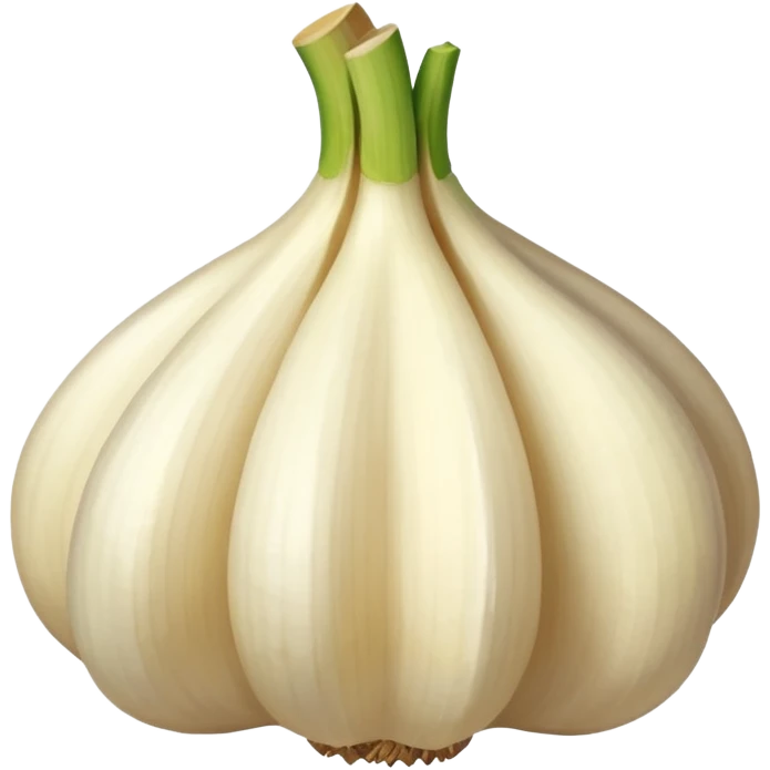 minced garlic emoji - garlic clove with cubed garlic emoji
