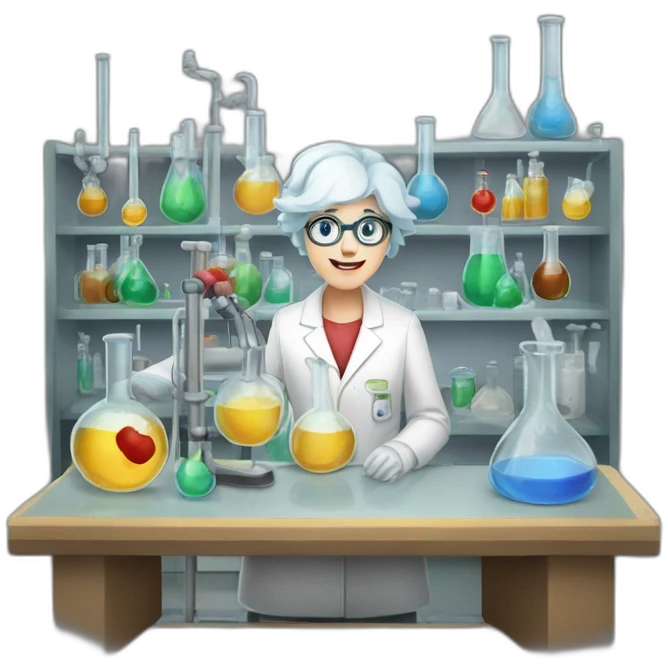 Laboratoire de chimie emoji