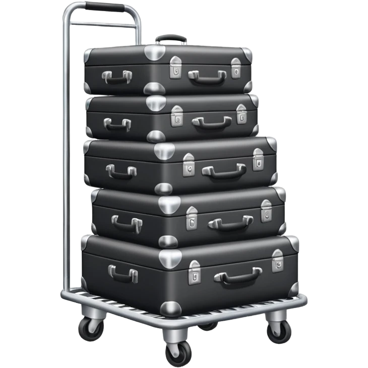 hotel luggage trolley emoji