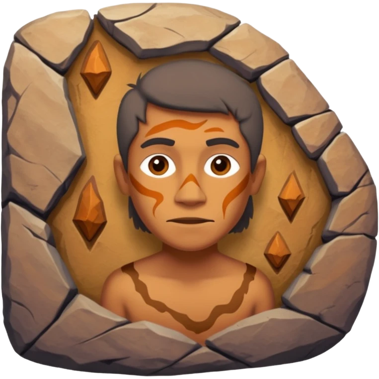 stone age artist emoji