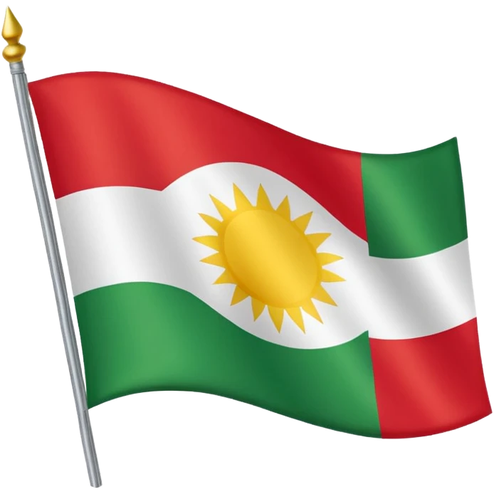 Kurdistan flag  emoji