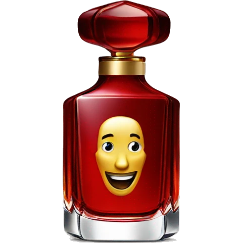 baccarat rouge 540 perfum bottle  emoji