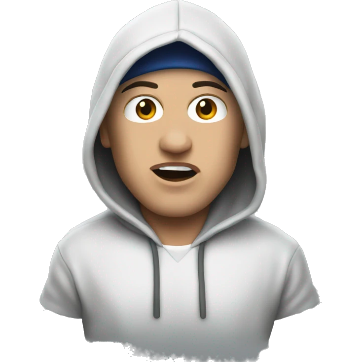 eminem with hood emoji