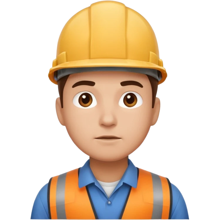 engineer looking up emoji