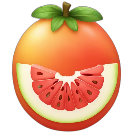 Pastèque fruit emoji