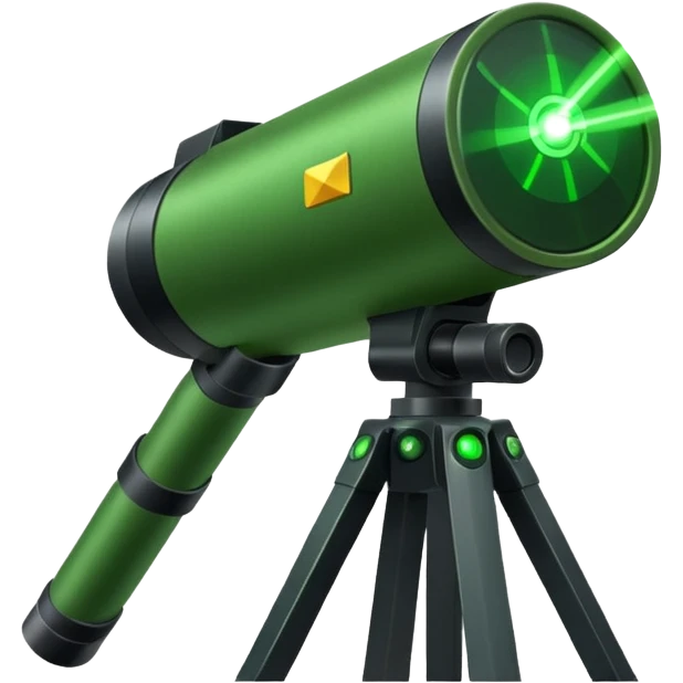 military laser emoji