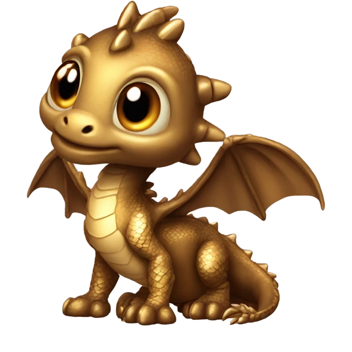 baby bronze dragon emoji