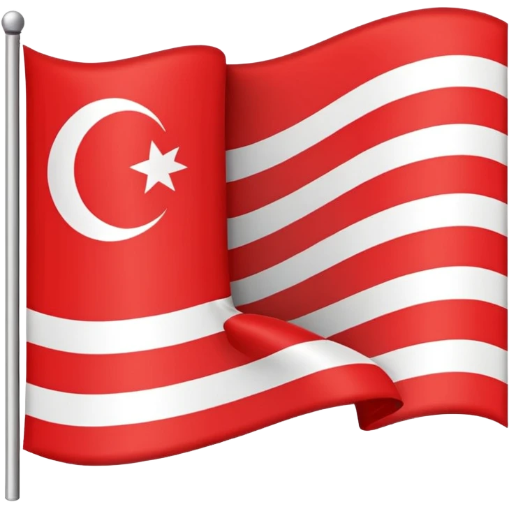 Флаг мокши. Сверху вниз  красный белый чёрный emoji