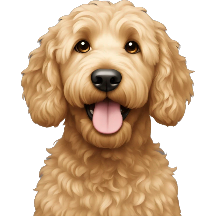 Goldendoodle emoji