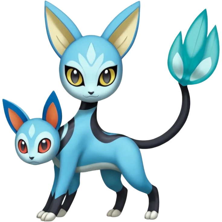 Meloetta-Dewott-Nargacuga-Pokémon-Fakémon-fusion-hybrid-creature emoji