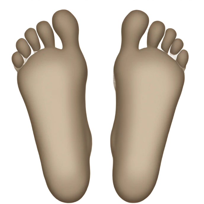 kicking feet back emoji