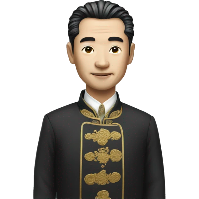 rich china person realistic emoji