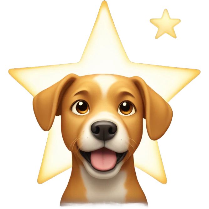 Dog star emoji